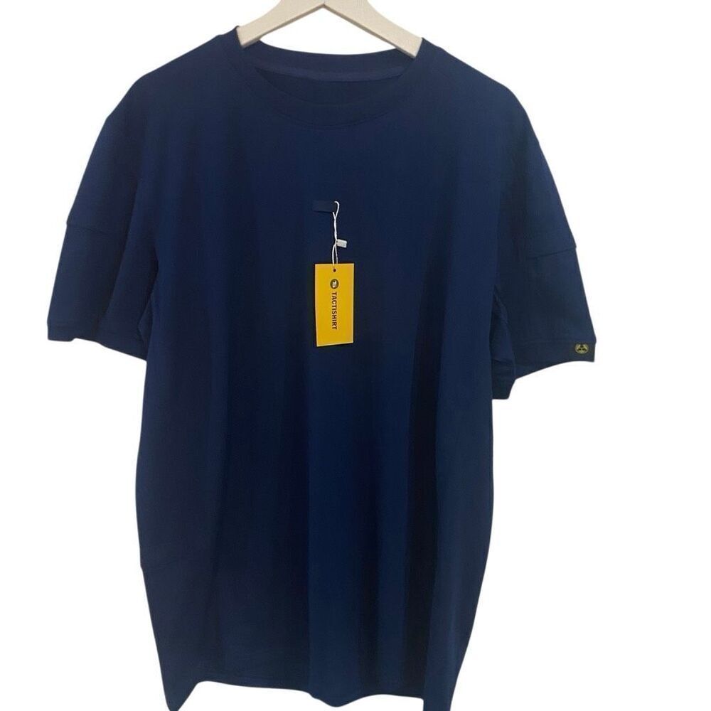 NWT tactishirt blue short sleeve tshirt large